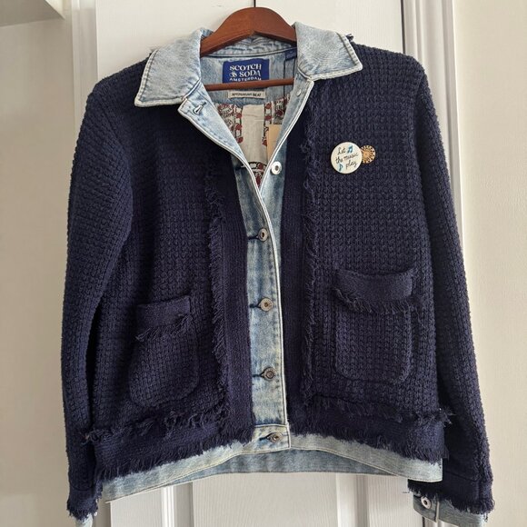 New Scotch and Soda Denim Jacket - Picture 1 of 4